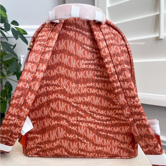 🔥NeW! Michael Kors Animal Print Backpack &amp; Card Case - Picture 7 of 16